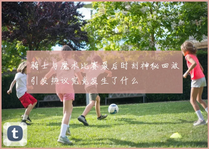 骑士与魔术比赛最后时刻神秘回放引发热议究竟发生了什么